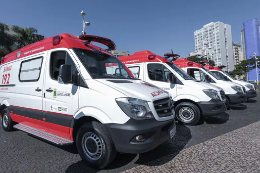 Santo André prossegue renovação da frota de ambulâncias do SAMU