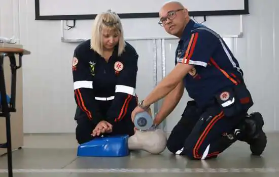 Samu de Santo André realiza capacitação para profissionais que atuam na mobilidade urbana