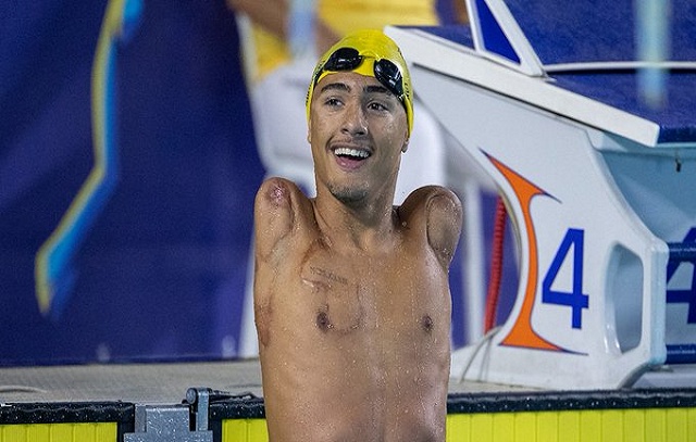 Promessa da natação paralímpica quer seguir legado de Daniel Dias