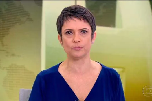 Sandra Annenberg se despediu nesta sexta-feira, 13, da bancada do Jornal Hoje