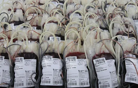 Estoque da Pró-sangue em São Paulo tem apenas 36% da capacidade