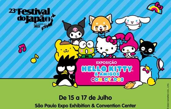 Festejando com Hello Kitty e Amigos