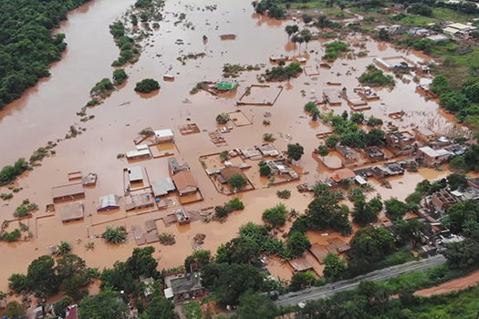 Já são 45 os mortos em Minas; 101 cidades estão em emergência