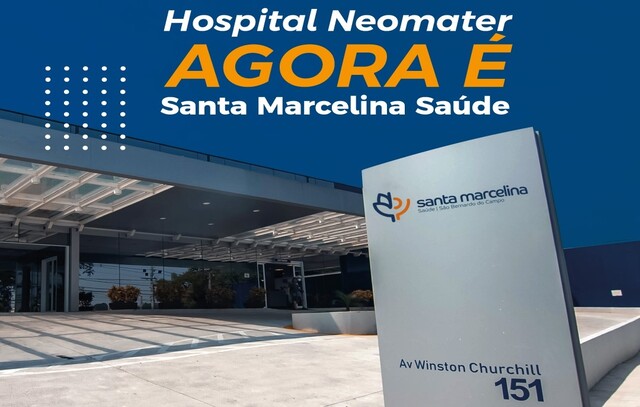 Hospital Neomater passa a se chamar Santa Marcelina Saúde São Bernardo do Campo