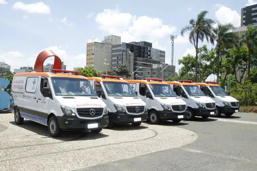 Santo André ganha novas ambulâncias