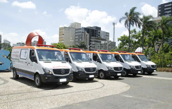 Santo André ganha novas ambulâncias