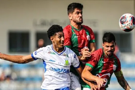 Com gol de Ruan, Santo André vence Portuguesa Santista em casa pela Copa Paulista