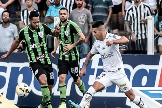 Santos encara o América-MG em BH e inicia série decisiva em setembro