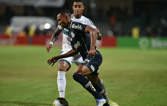 Santos perde para o Coritiba no primeiro duelo da terceira fase da Copa do Brasil