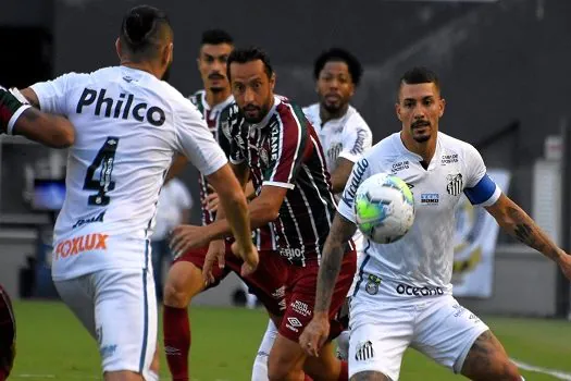 Santos empata com Fluminense e se garante na Pré Libertadores