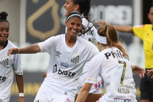 Goleadas de Santos e Cruzeiro marcam o domingo no Brasileirão Feminino