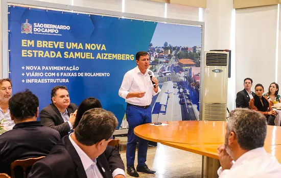 Prefeito Orlando Morando dá aval para início das obras finais da nova Samuel Aizemberg