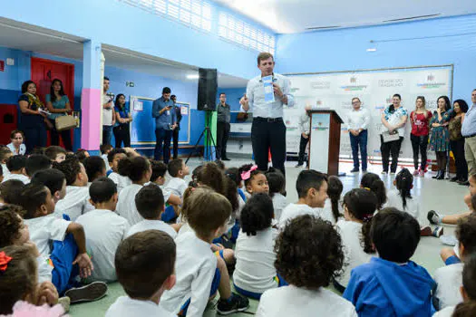 São Bernardo entrega EMEB Gonçalves Dias revitalizada