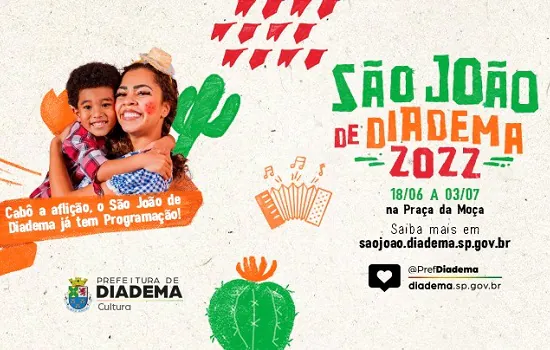 São João de Diadema terá Festival de Quadrilhas Juninas