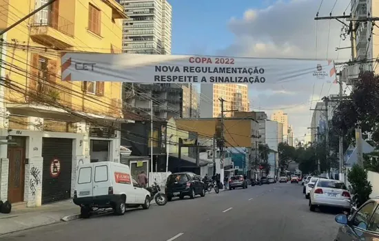 Veículos são proibidos de estacionar em ruas de SP durante a Copa