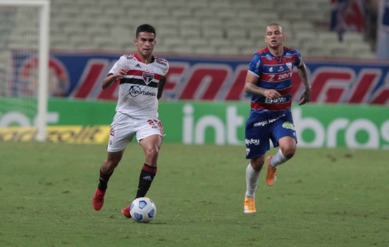 Campeonato Brasileiro: Fortaleza e São Paulo ficam no 1 a 1 na noite desta quarta (10)