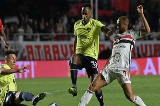 São Paulo perde para LDU nos pênaltis em jogo quente e cai na Sul-Americana