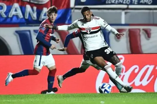 São Paulo perde do San Lorenzo na Argentina e sai atrás nas oitavas da Sul-Americana