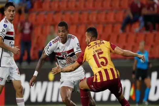 São Paulo tem pior atuação com Dorival e empata sem gols com o Tolima pela Sul-Americana