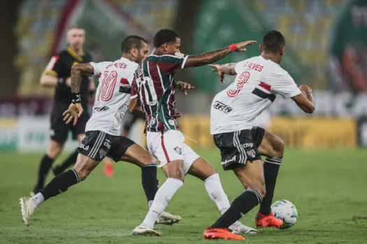 Fluminense recebe São Paulo no Maracanã para jogo dos campeões