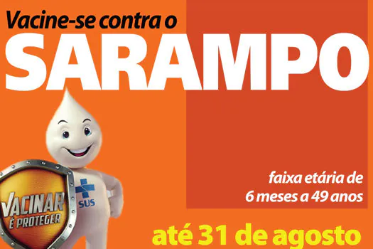 Ribeirão Pires promove 2ª fase da Campanha Contra Sarampo