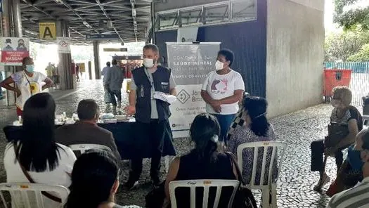 Terminais Jabaquara e Santo André terão eventos para debater a saúde mental