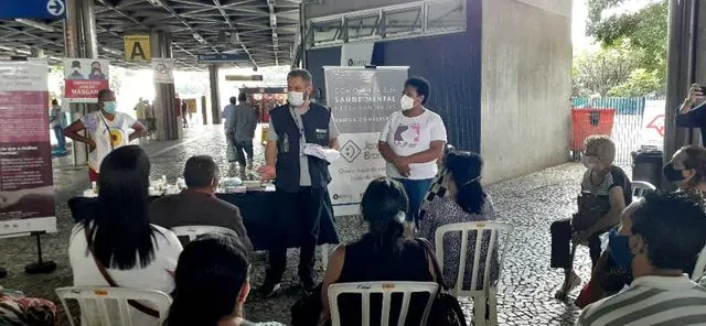 Terminais Jabaquara e Santo André terão eventos para debater a saúde mental