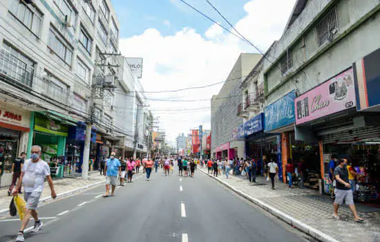 São Bernardo volta promover “calçadão” em trecho na Rua Marechal Deodoro