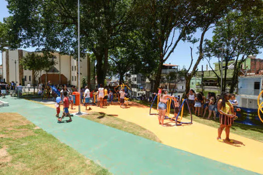 São Bernardo entrega novo Ecoponto e Praça-Parque no bairro D.E.R.