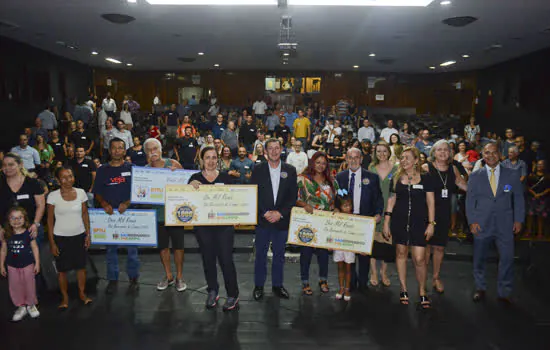 São Bernardo premia ganhadores dos programas IPTU Fidelidade e Nota 1.000