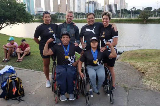 Atletas de São Bernardo brilham na Copa Brasil de Paracanoagem