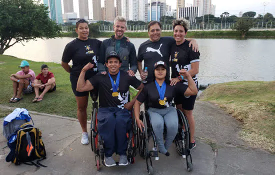 Atletas de São Bernardo brilham na Copa Brasil de Paracanoagem