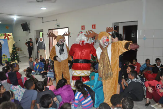 SBCTrans promove Natal no Centro Comunitário Nossa Senhora de Guadalupe