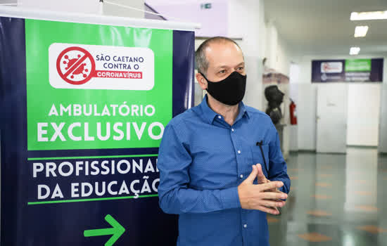 São Caetano inaugura ambulatório para profissionais da Educação