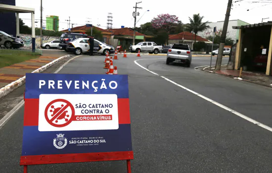 São Caetano bloqueia entradas e saídas estratégicas da cidade no feriado de Páscoa