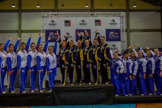 São Caetano conquista a medalha de prata na Ginástica Rítmica