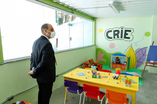 São Caetano entrega mais uma escola revitalizada no Bairro Nova Gerty