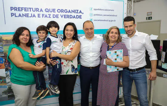 São Caetano entrega escola revitalizada e lança o programa Viva São José