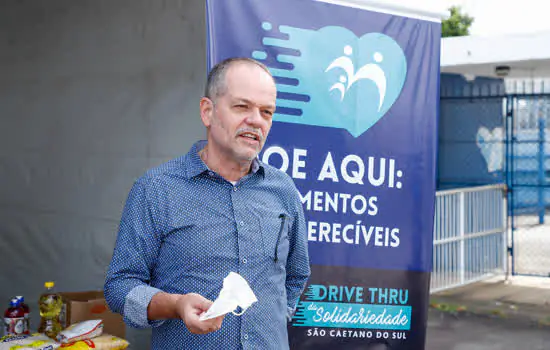 Prefeitura e Fundo Social de São Caetano reativam o Drive Thru da Solidariedade