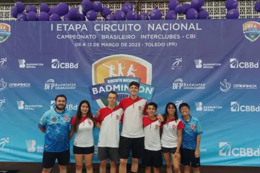 São Caetano conquista medalhas na etapa paranaense do Campeonato Nacional de Badminton