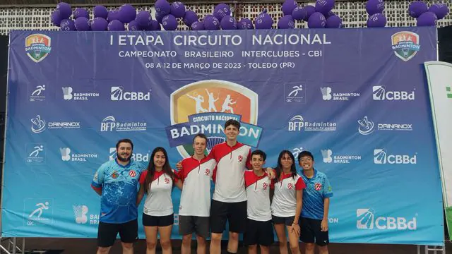 São Caetano conquista medalhas na etapa paranaense do Campeonato Nacional de Badminton