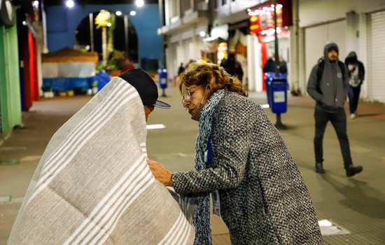 São Caetano realiza ações para proteger a população em situação de rua do frio