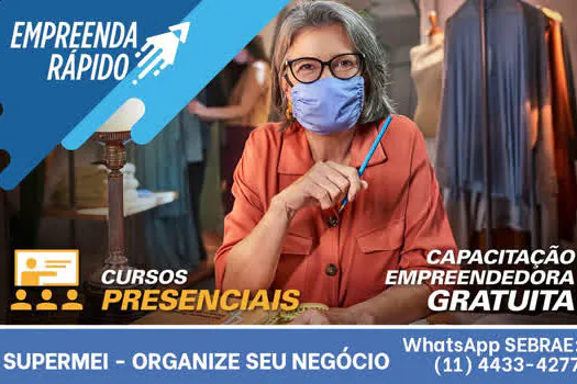 Sebrae abre inscrições para o curso Organize seu Negócio, voltado a MEIs