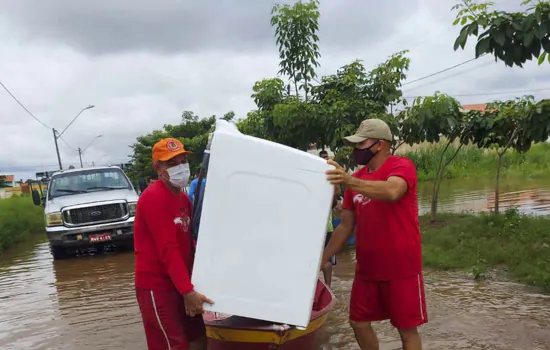 Chuvas elevam nível de rios e provocam danos no Maranhão