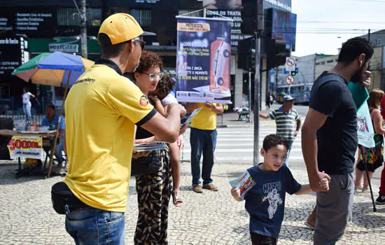 Diadema realiza ação para promover segurança no trânsito