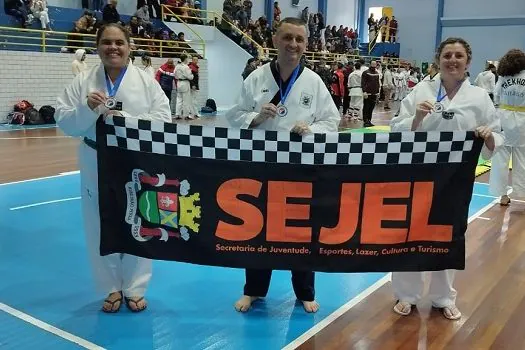 Atletas da SEJEL garantem ouro na 6ª Copa Taekwondo de Santo André