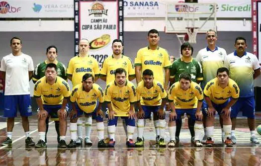 Seleção Brasileira de Futsal Down vai em busca do segundo título mundial