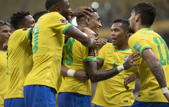 Seleção brasileira vence o Uruguai por 4 a 1
