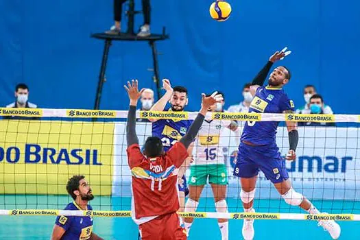 Amistoso: Seleção Brasileira Masculina de Vôlei volta a vencer a Venezuela