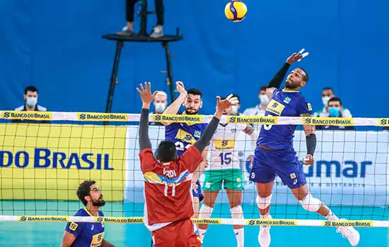 Amistoso: Seleção Brasileira Masculina de Vôlei volta a vencer a Venezuela